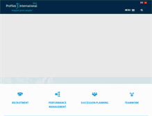 Tablet Screenshot of profiles-sea.com